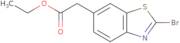 Ethyl 2-(2-bromobenzo[D]thiazol-6-yl)acetate