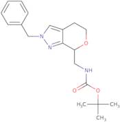 Tert-Butyl 2-Benzyl-2,4,5,7-Tetrahydropyrano[3,4-C]Pyrazol-7-Yl)Methyl)Carbamate