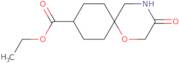 Ethyl 3-oxo-1-oxa-4-azaspiro[5.5]undecane-9-carboxylate