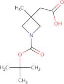 2-(1-Boc-3-methyl-azetidin-3-yl)acetic acid