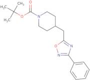 tert-Butyl 4-[(3-phenyl-1,2,4-oxadiazol-5-yl)methyl]piperidine-1-carboxylate