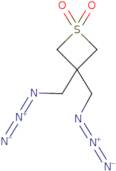 1,1'-((1,1-dioxidothietane-3,3-diyl)bis(methylene))bis(triaza-1,2-dien-2-ium)