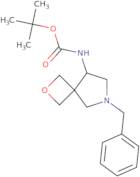 tert-butyl (6-benzyl-2-oxa-6-azaspiro[3.4]octan-8-yl)carbamate