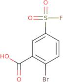 2-Bromo-5-(fluorosulfonyl)benzoic acid