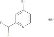 4-Bromo-2-(difluoromethyl)pyridine hydrobromide