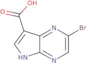 2-Bromo-5H-pyrrolo[2,3-b]pyrazine-7-carboxylic acid