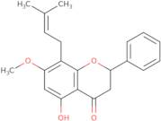 5-Hydroxy-7-methoxy-8-prenylflavanone