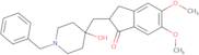 2-[(1-Benzyl-4-hydroxypiperidin-4-yl)methyl]-5,6-dimethoxy-2,3-dihydroinden-1-one