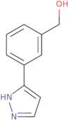 [3-(1H-Pyrazol-3-yl)phenyl]methanol