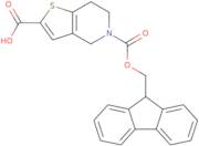 5-{[(9H-Fluoren-9-yl)methoxy]carbonyl}-4H,5H,6H,7H-thieno[3,2-c]pyridine-2-carboxylic acid
