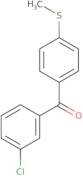 3-Chloro-4'-(methylthio)benzophenone