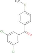 3,5-Dichloro-4'-(thiomethyl)benzophenone