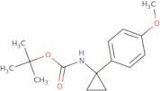 tert-Butyl N-[1-(4-methoxyphenyl)cyclopropyl]carbamate