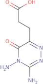 3-(3,4-Diamino-5-oxo-4,5-dihydro-1,2,4-triazin-6-yl)propanoic acid