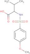 2-(4-Methoxybenzenesulfonamido)-3-methylbutanoic acid