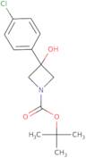 tert-Butyl 3-(4-chlorophenyl)-3-hydroxyazetidine-1-carboxylate