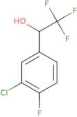 1-(3-Chloro-4-fluorophenyl)-2,2,2-trifluoroethanol