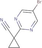 1-(5-Bromopyrimidin-2-yl)cyclopropane-1-carbonitrile
