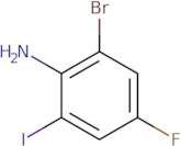 2-Bromo-4-fluoro-6-iodoaniline