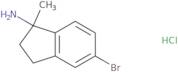 5-Bromo-1-methyl-2,3-dihydro-1h-inden-1-amine Hydrochloric Acid Salt