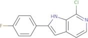 7-chloro-2-(4-fluorophenyl)-1h-pyrrolo[2,3-c]pyridine