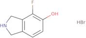 4-Fluoroisoindolin-5-ol hbr
