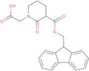 2-(3-(((9H-Fluoren-9-yl)methoxy)carbonyl)-2-oxopiperidin-1-yl)acetic acid