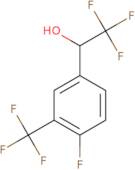 2,2,2-Trifluoro-1-(4-fluoro-3-(trifluoromethyl)phenyl)ethanol