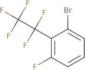 1-Bromo-3-fluoro-2-(pentafluoroethyl)benzene