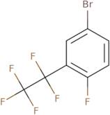 4-Bromo-1-fluoro-2-(pentafluoroethyl)benzene