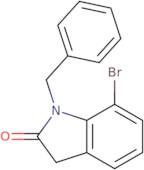1-Benzyl-7-bromo-2,3-dihydro-1H-indol-2-one