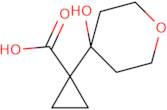 1-(4-Hydroxyoxan-4-yl)cyclopropane-1-carboxylic acid