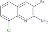 3-Bromo-8-chloro-quinolin-2-ylamine