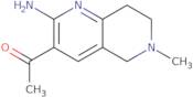 1-(2-Amino-6-methyl-5,6,7,8-tetrahydro-1,6-naphthyridin-3-yl)ethanone