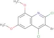 3-Bromo-2,4-dichloro-6,8-dimethoxyquinoline