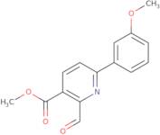 Methyl 2-formyl-6-(3-methoxyphenyl)nicotinate