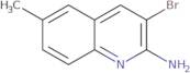 3-Bromo-6-methyl-quinolin-2-ylamine