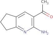 1-(2-Amino-6,7-dihydro-5H-cyclopenta[b]pyridin-3-yl)ethanone