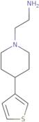 2-[4-(Thiophen-3-yl)piperidin-1-yl]ethan-1-amine