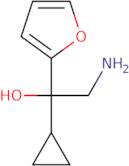 2-Amino-1-cyclopropyl-1-(2-furyl)ethanol