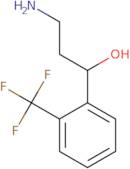 3-Amino-1-[2-(trifluoromethyl)phenyl]propan-1-ol