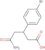 5-Amino-3-(4-bromophenyl)-5-oxopentanoic acid