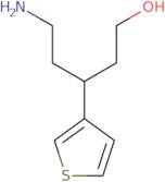 5-Amino-3-(3-thienyl)pentan-1-ol