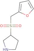 3-[(2-Furylmethyl)sulfonyl]pyrrolidine