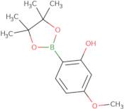 5-Methoxy-2-(4,4,5,5-tetramethyl-1,3,2-dioxaborolan-2-yl)phenol