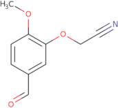 2-(3-Formyl-6-methoxyphenoxy)acetonitrile