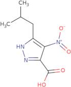 5-Isobutyl-4-nitro-1H-pyrazole-3-carboxylic acid