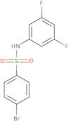 4-bromo-N-(3,5-difluorophenyl)benzene-1-sulfonamide