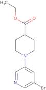 Ethyl 1-(5-bromopyridin-3-yl)piperidine-4-carboxylate