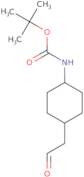 cis-tert-butyl (4-(2-oxoethyl)cyclohexyl)carbamate